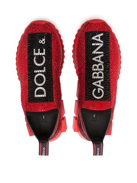 red and black dolce gabbana sneakers|dolce gabbana sneakers farfetch.